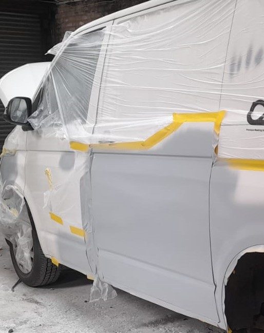 Van side repair Van inside bodyshop